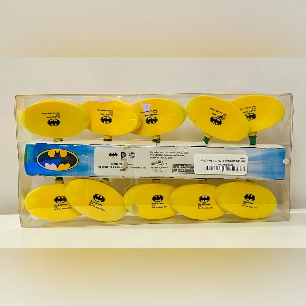 Kurt Adler 10-Light Batman Light Set